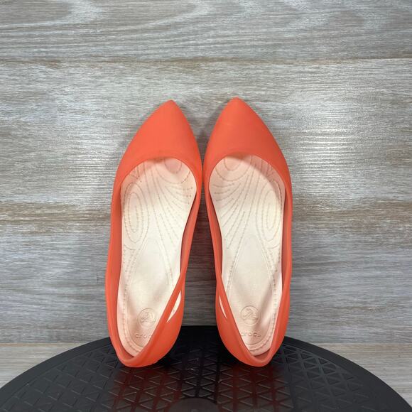 Crocs Women’s Rio Pointed Toe Ballet Flats Size Size 5 - Picture 5 of 8
